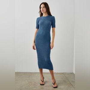 Rails Genesis Open Back Bodycon Dress Lake Melange